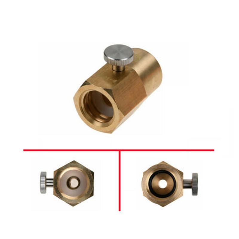 Cylinder Refill Adapter TR21-4 CGA320 Connector For SodaStream Soda Adaptor USA Cylinder Refill Adapter TR21-4 CGA320 Connector For SodaStream Soda Adaptor USA