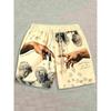 Shorts de verão masculinos para piscina ao ar livre, praia e uso em férias
