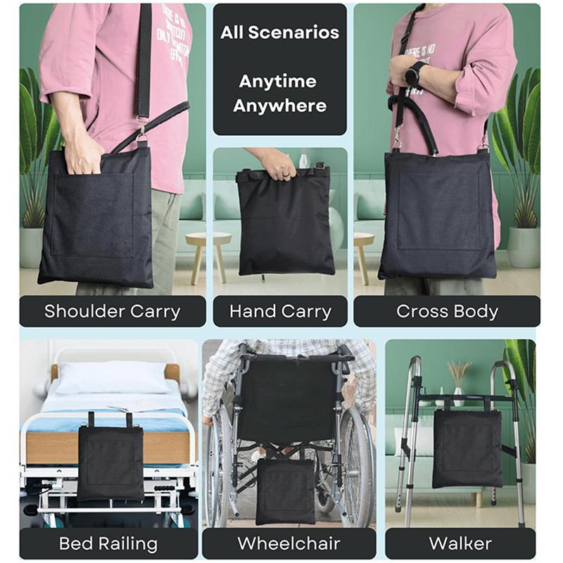 Urine Catheter Bag With Adjustable Shoulder Strap Urinary Drainage Catheter Bag Cover Urine Leg Bag Holder Cover Storage Bag