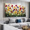 Abstraktní Květiny Plátno Malba Na Zeď Umění Plakáty a Tisky Nástěnné Umění Obrázky pro Obývací Pokoj Domov Cuadros Dekor