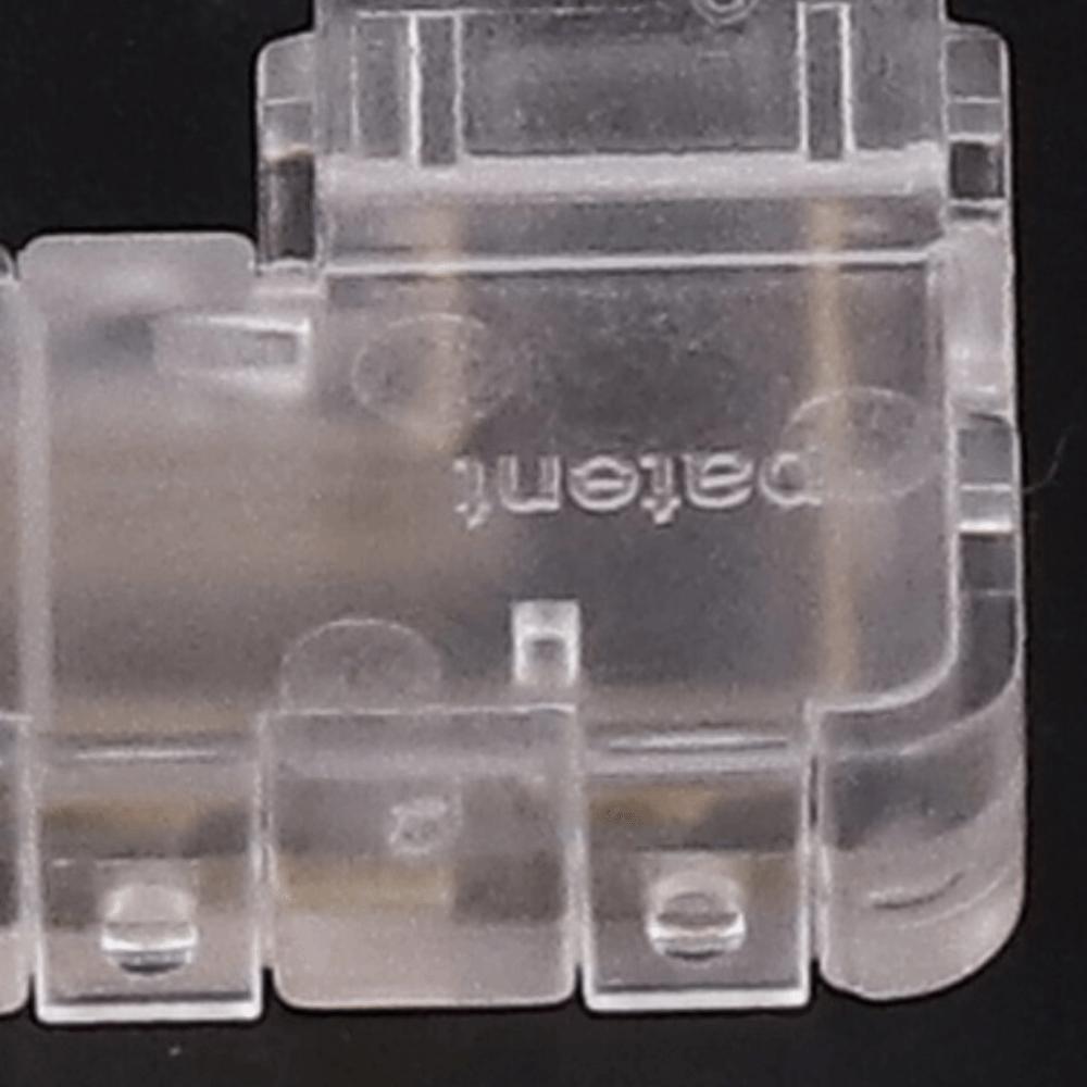 8 Stück 8mm Streifenlicht-Verbinder Transparent COB LED-Verbinder Für COB LED-Streifenlicht
