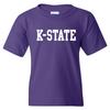 Kansas State Wildcats Basic Block Youth T-Shirt