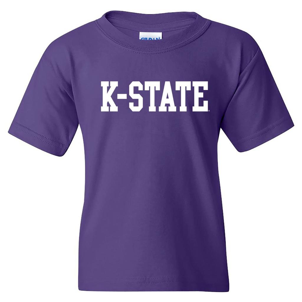 Kansas State Wildcats Basic Block Youth T-Shirt