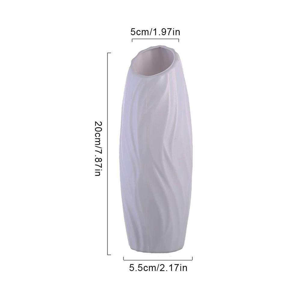 Plastic Vase Simple Small Flower Pot Storage Vase Flowers Living Room Modern Home Decoration Ornaments