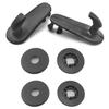 QUXVUIS 4pcs/set Plastic Car Floor Mat Clips Portable Reusable Carpet Fastener Retainer Replacement for Avanza/Innov