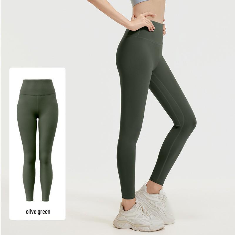 Seamless High-Waist Tummy Control Leggings: Body-Shaping Hip-Lifting Yoga Pants for Women