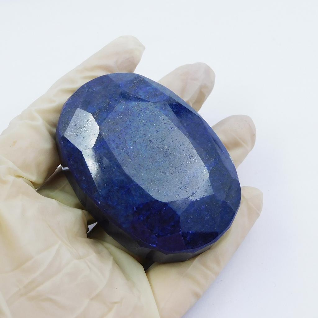 Blue Sapphire Natural Oval Shape 869.35 Ct CERTIFIED Loose Gemstone Big Size P-113-sa