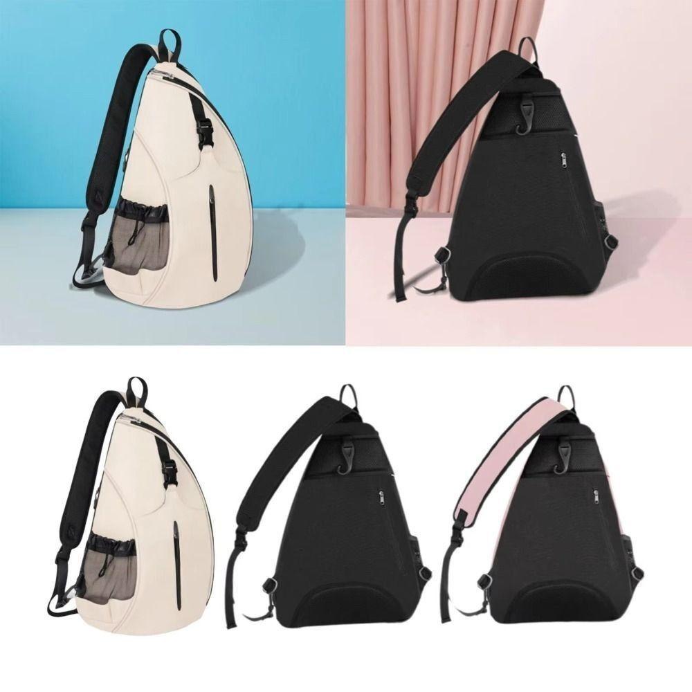 Reversible Pickleball Rackets Backpack Large Capacity Badminton Bag  Exercise Gym Equipment