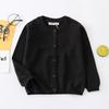 Autumn Girls Clothes Baby Casual Cardigan Solid Open Stitch Boys Soft Coats Children Sweaters Toddler Knit Jackets Full Sleeve