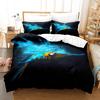 Nightmare Before Christmas  Duvet Cover with Pillow Cover Bed Sets Jack and Sally 3D Skull Christmas Bedding Set Bedroom Decor