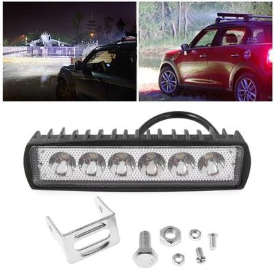 6 LED LED Car Work Light High Bright DRL Spotlight Fog Headlights LED Light Bar  Trailer Lighting