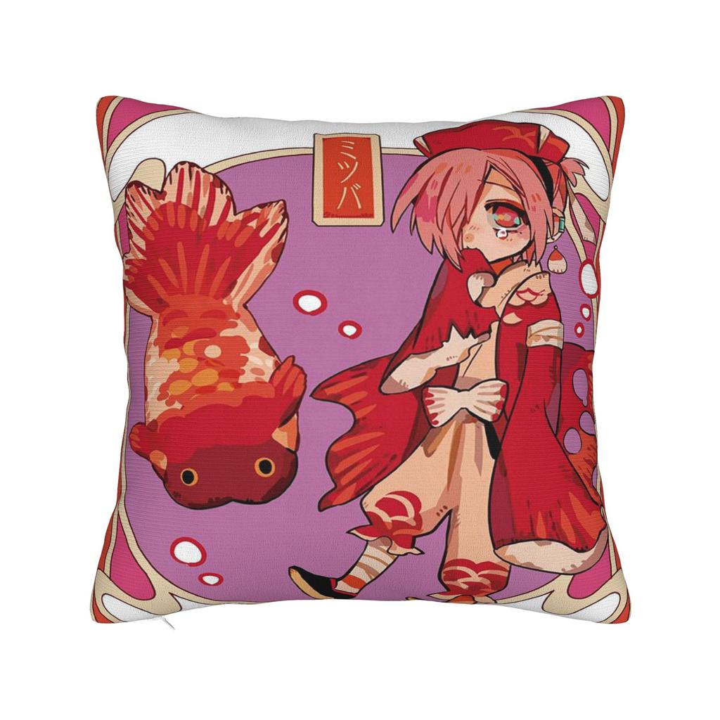 TBHK Manga Square Pillow Covers Polyester Home Hanakoo Nene Yashiro Cushion Cover Cool Home Decoration Throw Pillow Case 40*40