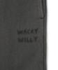 Wacky Willy Women'S Pigment Washed Sweat Shorts Grey
