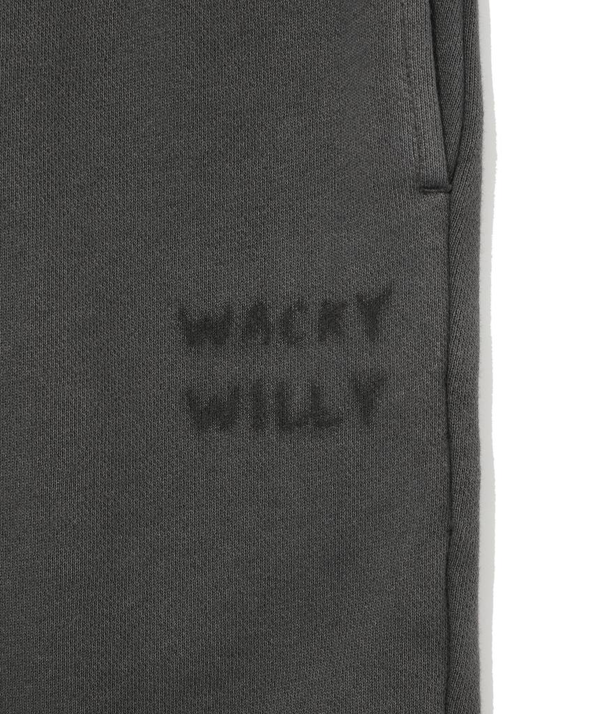 Wacky Willy Women'S Pigment Washed Sweat Shorts Grey