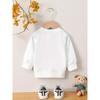 European sizes A Brightly Colored Print Pattern, a Comfortable And Skin-Friendly Round-Neck Sweatshirt for  Kids, Perfect for Everyday Wear