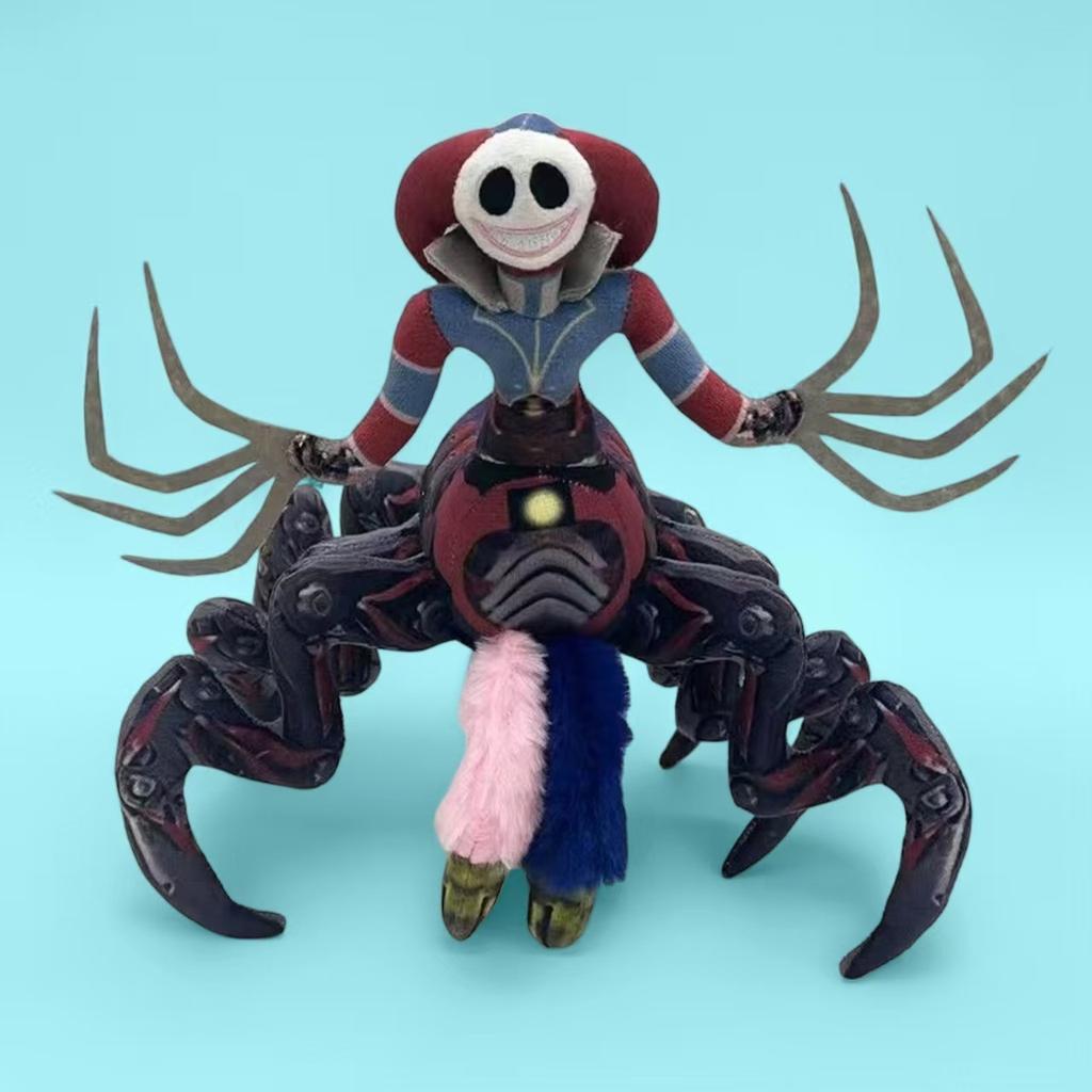 Horror Game 5 Peripheral Clown Plush Toy Holiday Gift Cute Six-Clawed Clown Doll