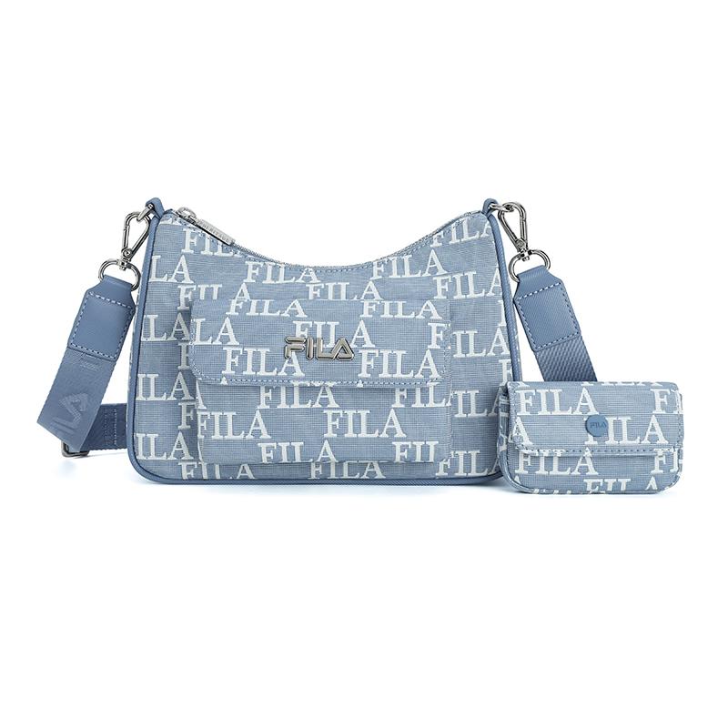 New FILA Fabric Shoulder Bag Mini Women's Blue F13W528165FDB