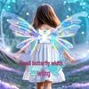 Children's Luminous Musical Elf Butterfly Wings Toy