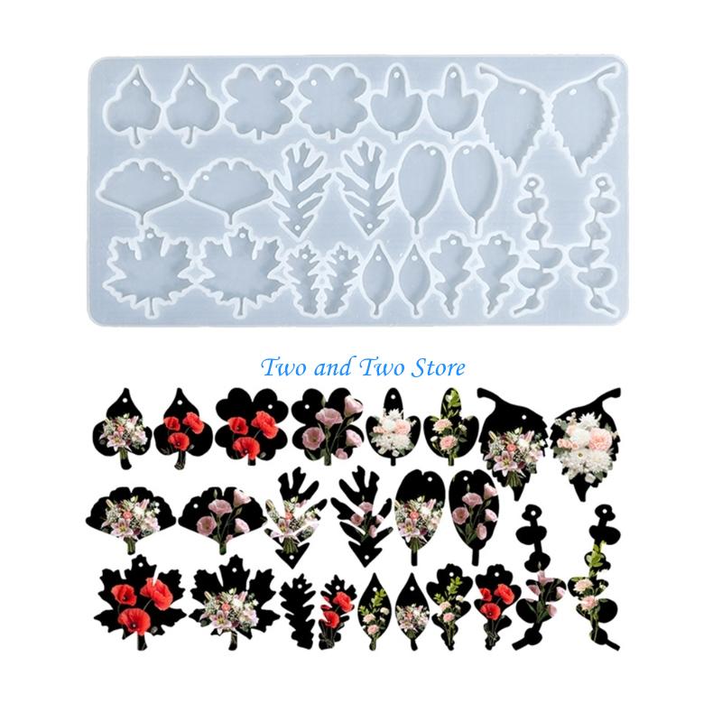 HX6F Professional Silicone Jewelry Mold With Shapes For Creative DIY Accessories
