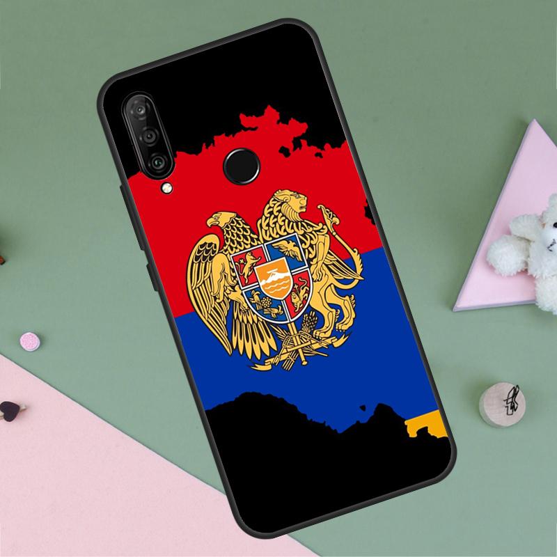 Armenia Armenian Flag For Huawei P20 P40 Lite P60 P30 Pro Nova 5T 9 10 SE 12s 12i 11i Y90 Y70 Y60 Y61 Y72 Y91 Case
