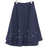 Rene Navy 6214020 Pearl Skirt skirt 34 NavyUsed