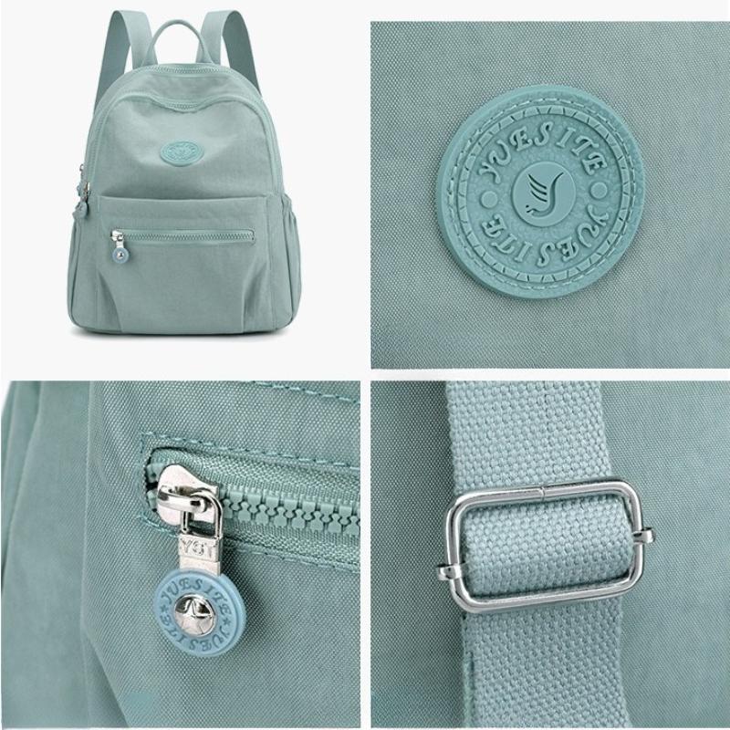 Modischer Rucksack für Damen Outdoor Freizeit Vielseitiger Rucksack Schüler Schultasche Outdoor Sportrucksack Reise Tragbar Mehrere Taschen Mommy Bag