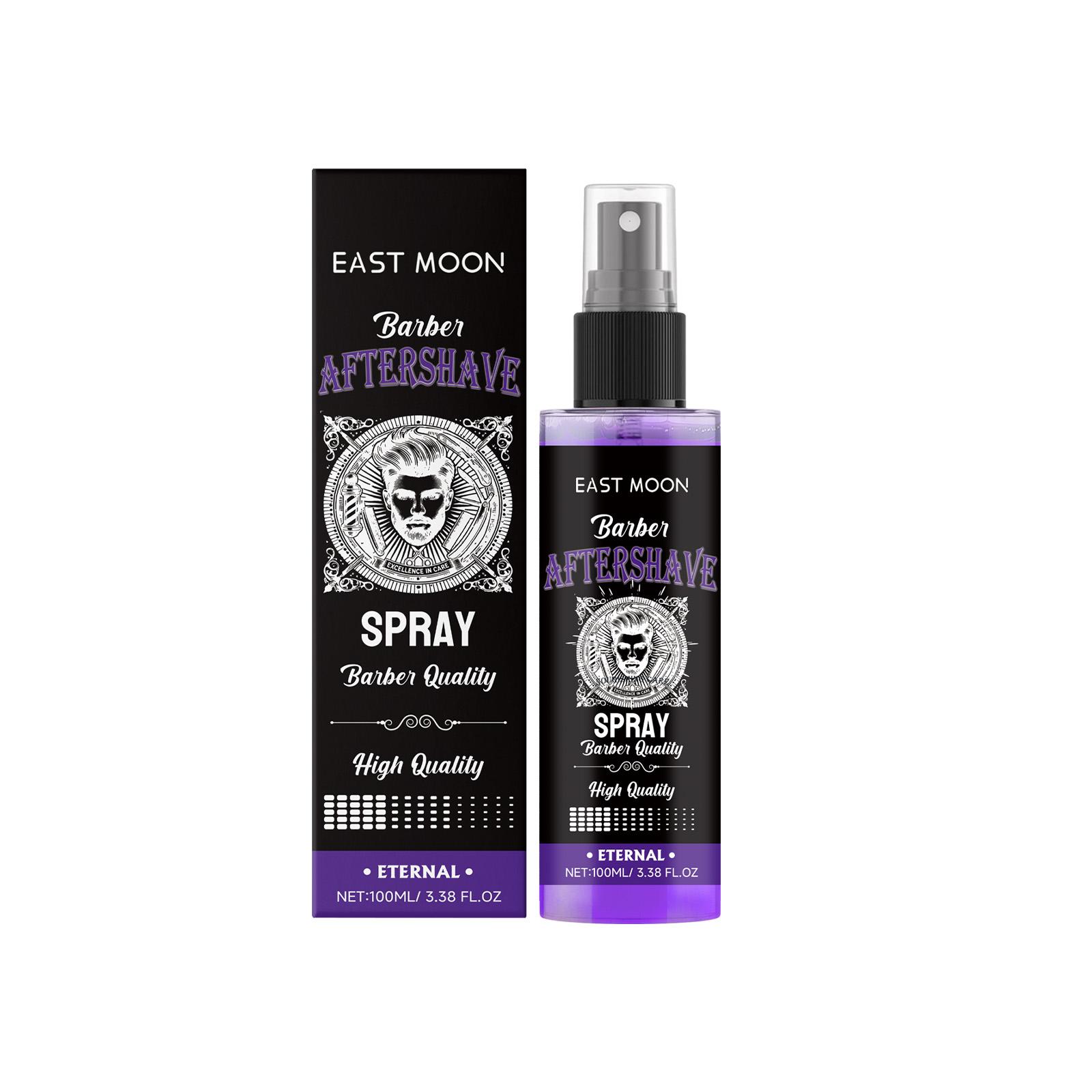 East Moon Aftershave Soothing Moisturizing Spray Fresh, Light Fragrance and Soft Beard Men s Aftershave Surface Care Essence 100ml