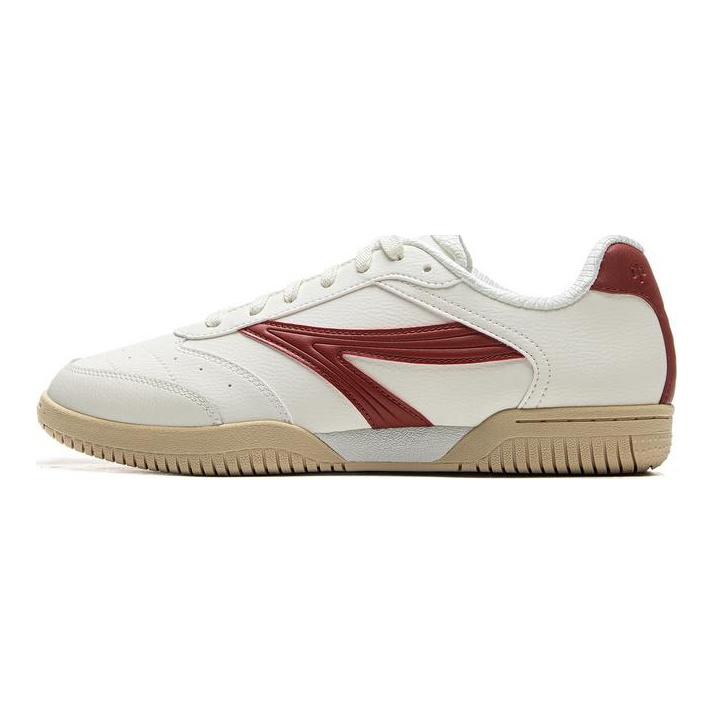 Li Ning Fashion Trend Series Comfortable Lightweight High Resilience Table Tennis Low Top Casual Shoes Unisex Casual Shoes Off-White AZGU151-14