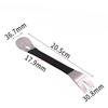 Screwdriver Installation Crowbar Car Door Clip Steel Crow Plate Stainless Steel Crowbar Car Panel Pry Bar Disassembling Wrecking Door Trim Pry Tool
