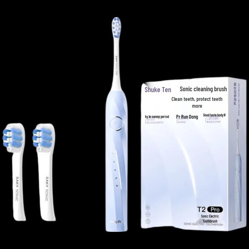 Saky Sonic Electric Toothbrush T2 CN Plug (adapter Included)