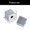 High Accuracy Carbon Steel Measuring Device Rectangular Style With Central Hole Suitable For Workshop Calibration Tasks