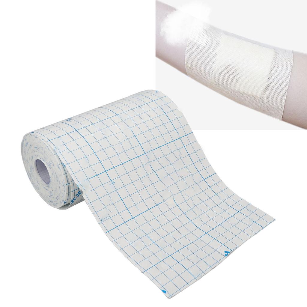 Adhesive Bandage Stretchy Breathable Cuttable Dressing Tape Roll for Wound Post Surgery Care White