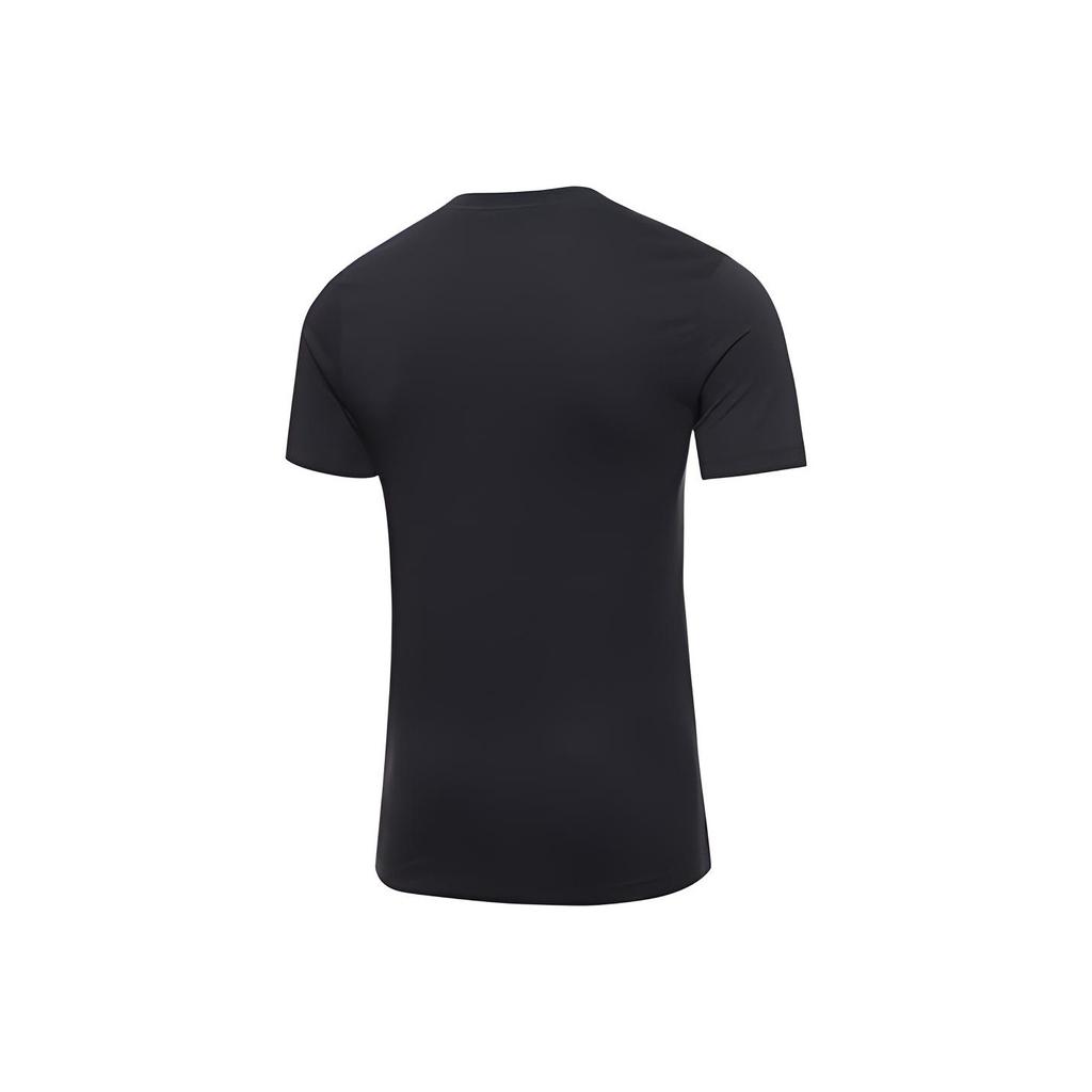 Nike Casual Sports Breathable Letter Print Short Sleeve T-Shirt Men Tops Black DB6523-010