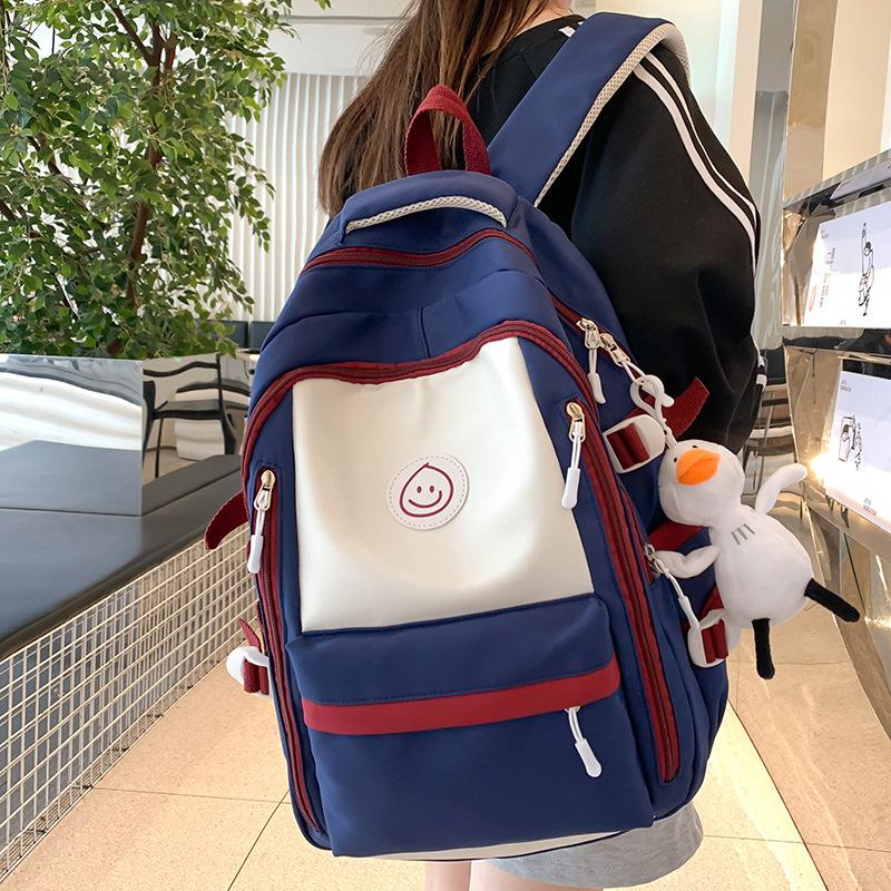 Girls College Student Water Drop Middle School Student Backpack Junior High School Student Backpack