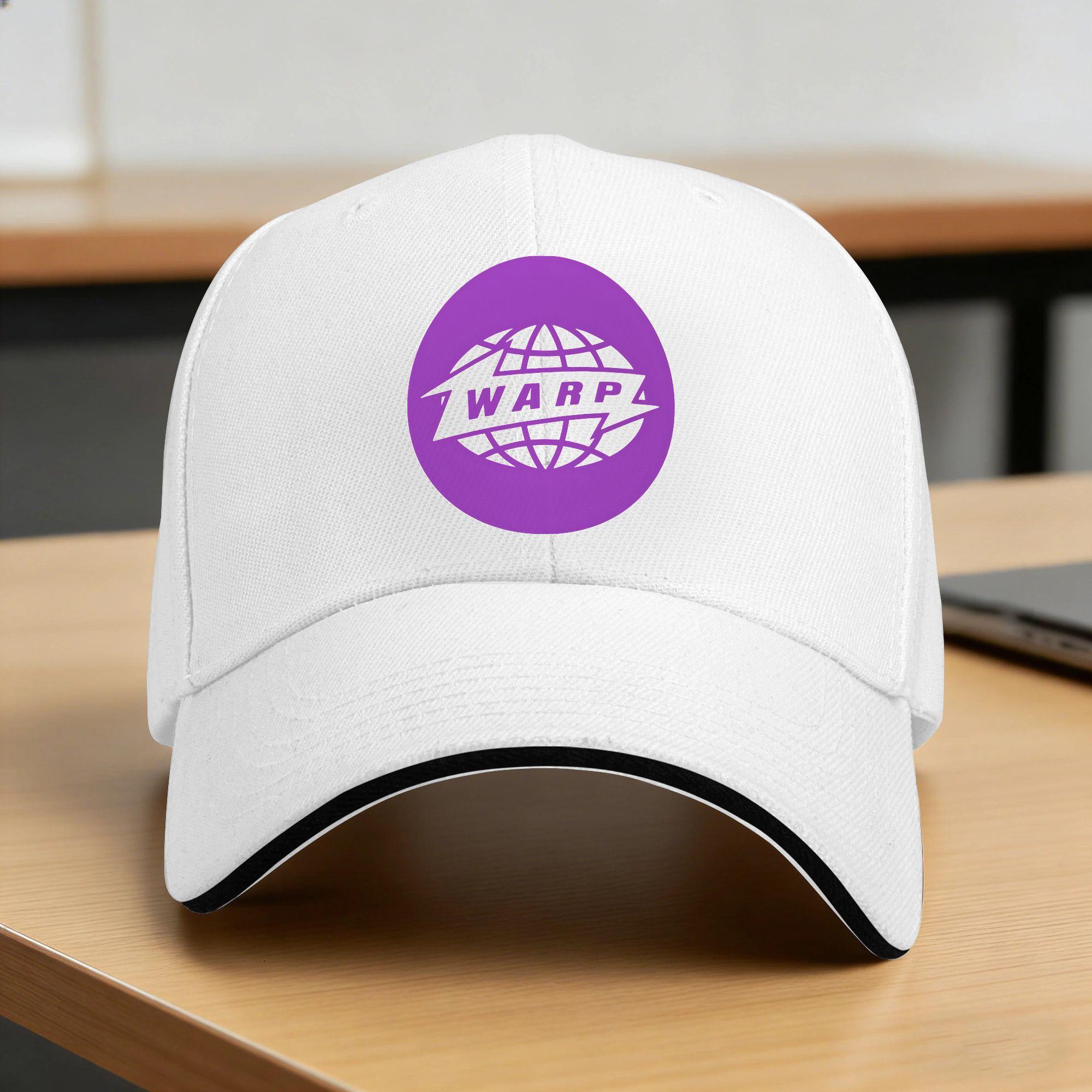 Summer Warp Purple Logo Baseball Cap  Running Hippie Yk Retro Custom DIY Sun Trucker Hat Unisex Unisex Breathable Baseball Caps One Size