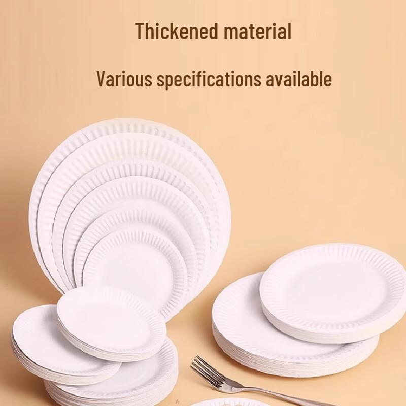 Disposable Round Paper Plates