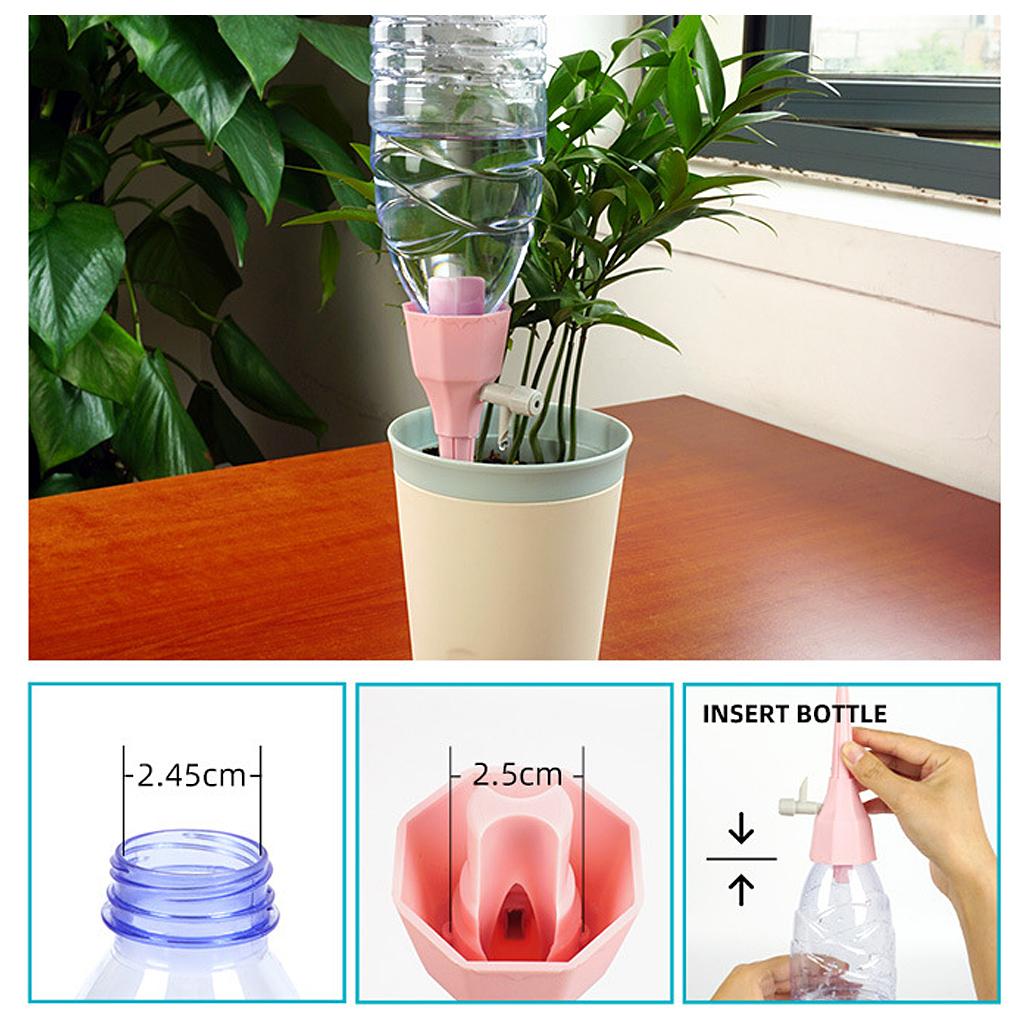 3pcs Water Sprinkler Plastic Automatic Drip Irrigation Tool Planting Irrigator for Garden