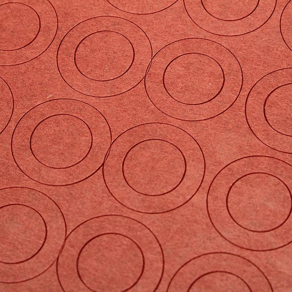 200pcs Battery Insulator Insulation Ring Adhesive Cardboard Paper For-18650 Battery Insulation Gasket Welding Soldering Tools