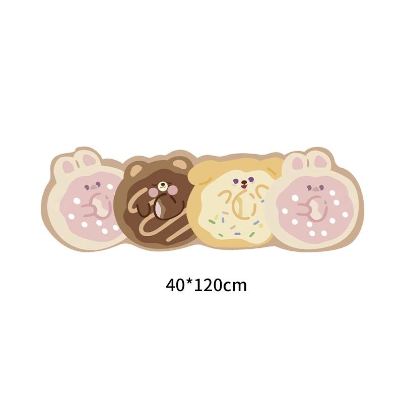 Cartoon Anti-Slip Kitchen Floor Mat Entrance Doormat Washable Door Rugs Hotel Living Room Carpet Bathroom Home Decoration Mats