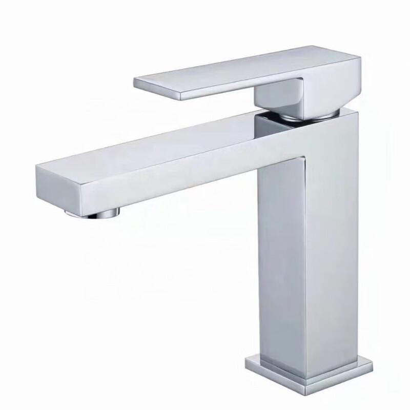 TLXT Square Deck-Mounted Basin Faucet
