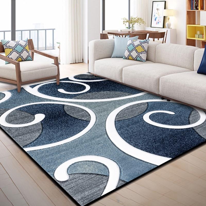 Nordic Living Room Carpet Sofa Coffee Table Bedroom Bedside Carpet Entrance Door Mat