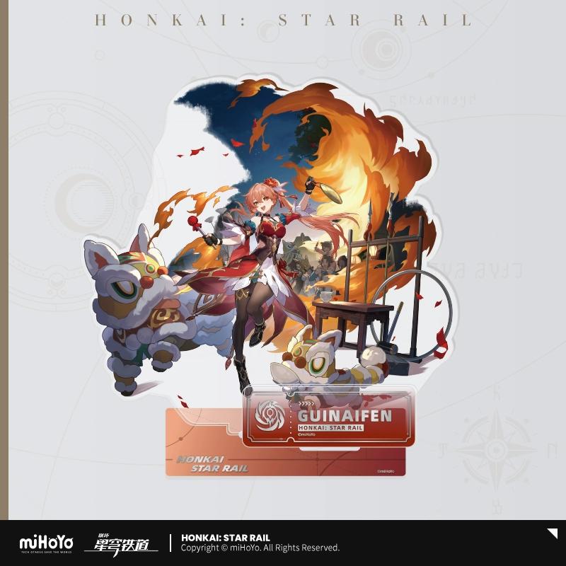 Sunsyea Honkai Star Rail Official Merch miHoYo Original Authentic The Nihility Path Acrylic Stand Kafka Acheron Fugue Hysilens