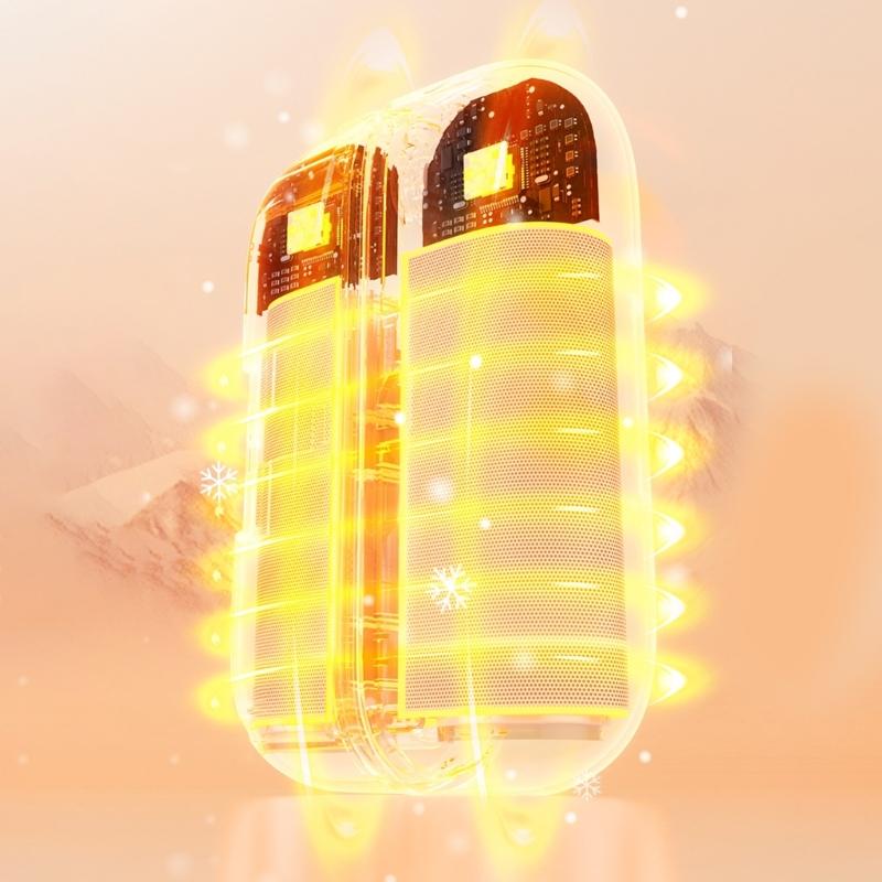 Magnetic Detachable Warmers For Winter Office Use Adjustable Heating Mode Quick Warm Hand Warming Device For Outdoor