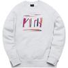 Printed Pattern Long Sleeve Sweatshirt Men Sweatshirt Light-Stone South-Grey KITH-308