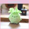 Cute Vegetable Plush Keychain With Soft Short Pile Fabric For Bag Decor And Gifts