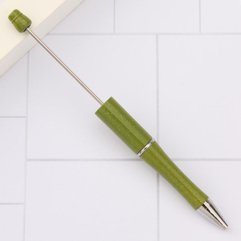 Creative UV Multi-Color Gradient Plastic Bead Pen - 130 Colors Available