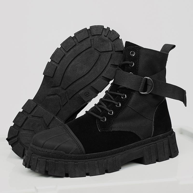 Fashion CYYTL Mens Boots Cowboy Tactical Chelsea Casual Shoes Winter Hiking Outdoor Work Ankle Platform Leather Designer Luxury Sneakers