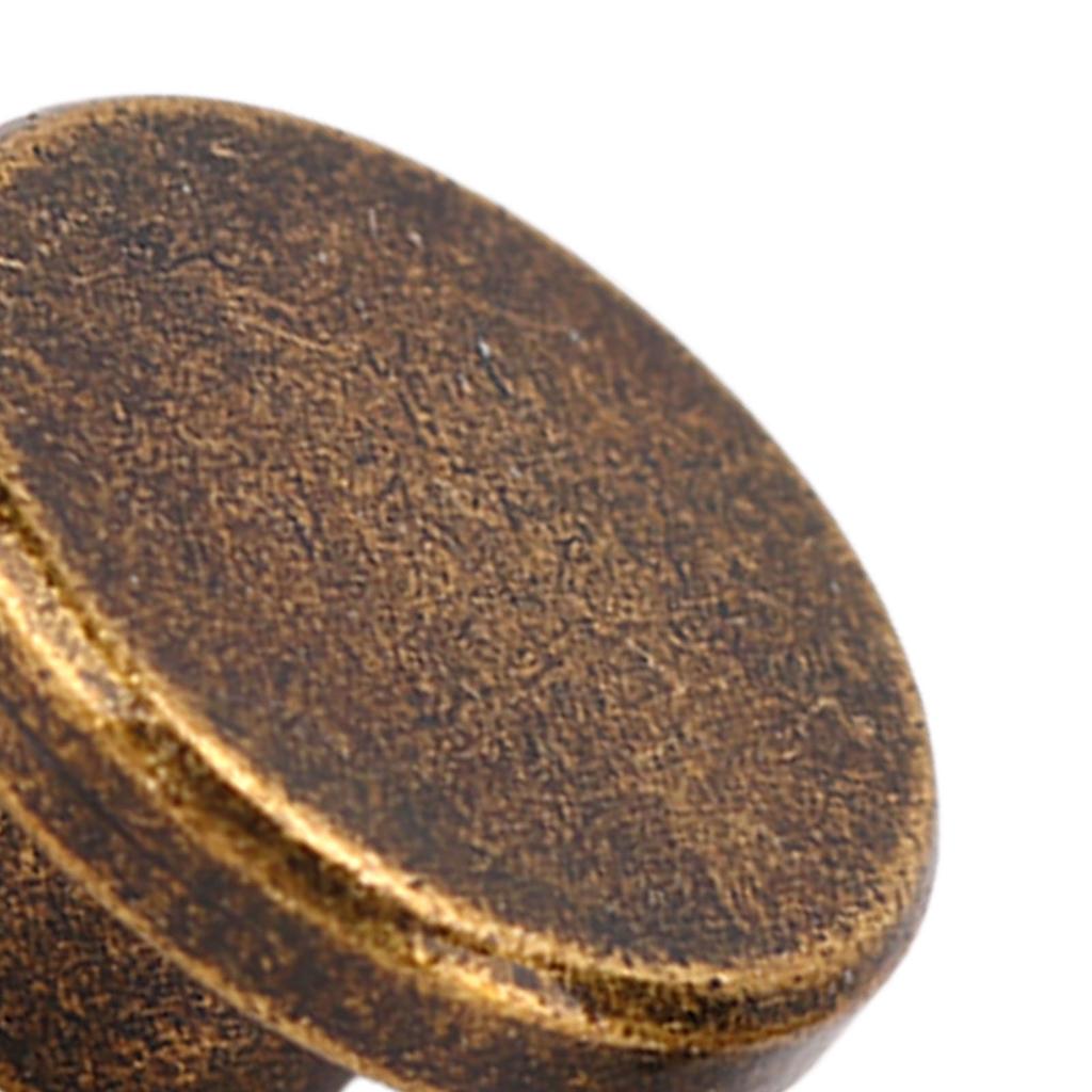 200er Set Buchbindeschrauben 9x5mm Hartes Dickes Messingmaterial Gleichmäßige Beschichtung Buchbindeschrauben Sortiertes Set für Fotoalbum