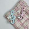 Anti Slip Music Note Hairpin Polka Dot Side Hair Clip Musical Note Hair Clip  Creative Gift