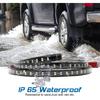 Truck Tailgate Light Bar, LED Single Row Tailgate Light Strip with Red Running Brake Lights Turn Signal White Reverse Light, IP67 Waterproof Light